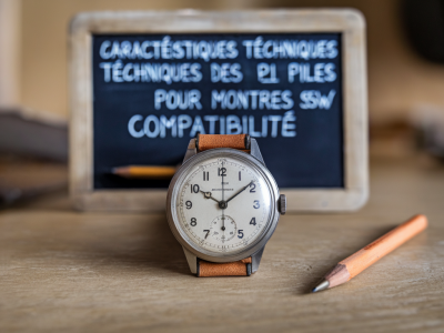 Caractéristiques techniques des piles pour montres sr621sw:compatibilité