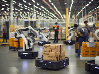 Pourquoi Amazon investit massivement dans l’automatisation de ses entrepôts