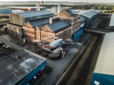 Comment les drones transforment la gestion des infrastructures industrielles